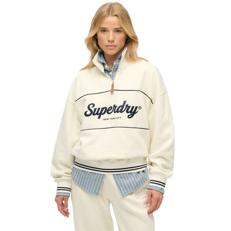 Superdry Country Club Half Zip Sweatshirt image number 0